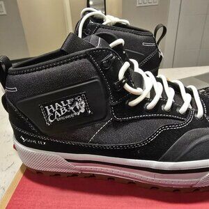 Vans Half Cab MTE 3 Gore Tex Black White Mid Hiking Trail Boots Shoes Size 10